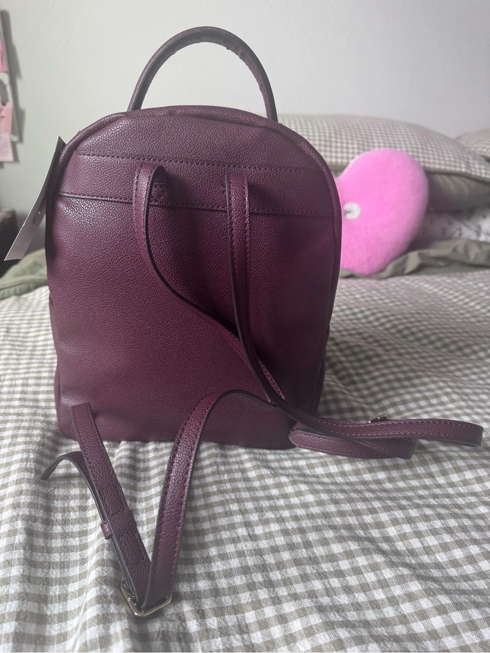 Nine West Boysenberry mini backpack